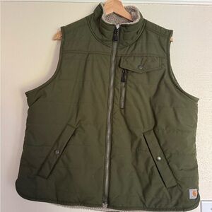 Carhartt Utility Sherpa-Lined Reversible Vest XXL